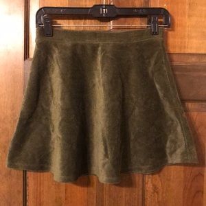 Olive Green Skirt